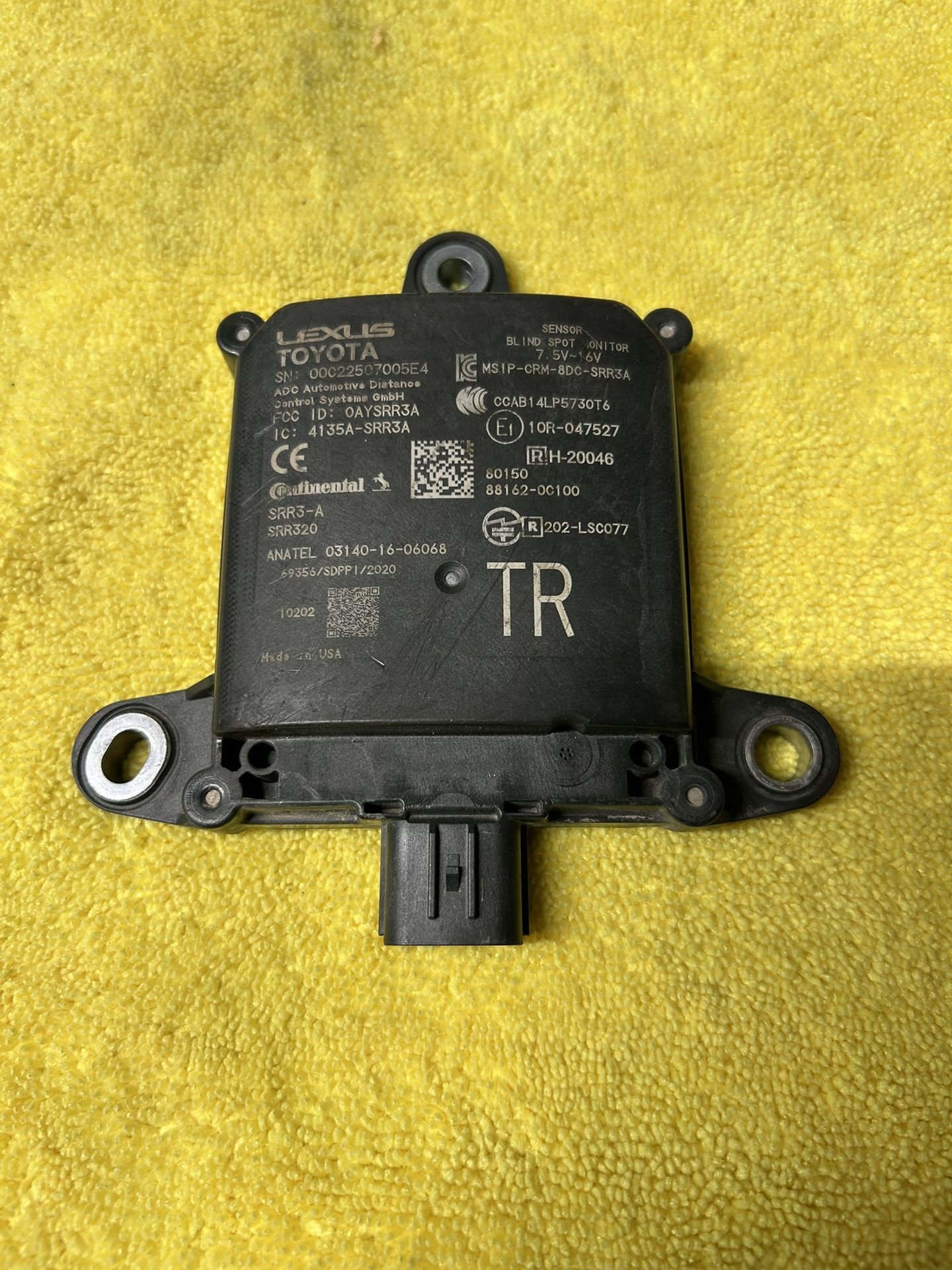 2022-2024 Toyota Tundra Rear Blindspot Distance Sensor Module 88162-0C100 OEM