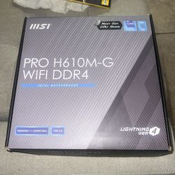 PRO H61M-G Wifi Ddr4