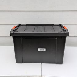 78 Quart Heavy Duty Store-It-All Plastic Latching Storage Tote