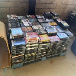 Pallets Of DVD’s - Free