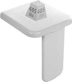 Dyna-Living Folding Shower Seat Wall Mounted 485 lbs Load-Bearing