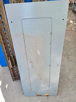 Sylvania Zinsco Electrical Panel Box, brand new but has some rust