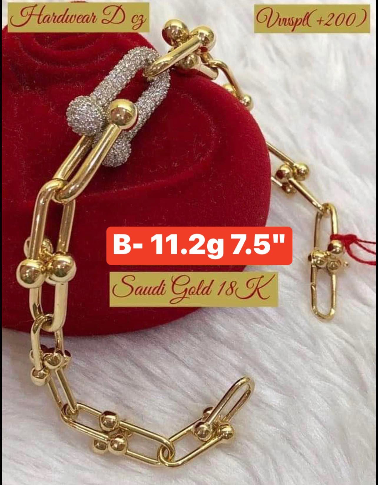 18k Authentic Pawnable Saudi Gold