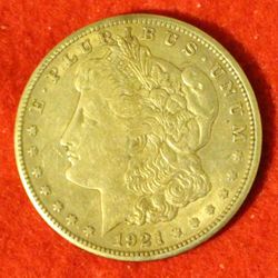 USA America 1921 S Morgan Silver Dollar Coin