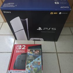 Nintendo Switch2 and PS5 