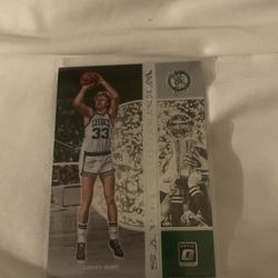 2019 Donruss Optic #11 Larry Bird Winner Stays Boston Celtics