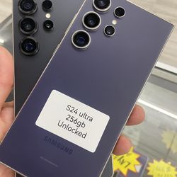 S24 Ultra 256GB Unlocke Cash or $50 Down