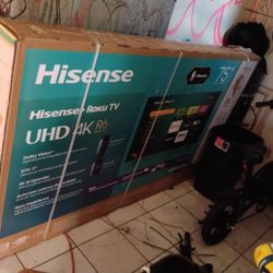 Hisense UHD 4K 75in Roku Tv