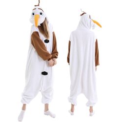 Olaf Women’s Small Onesie Costume