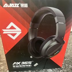 Ajazz AX365 7.1 Channel Surround Gaming Headset Noise Cancelling Retractable MIC Headphone Earphone Soft Ear Cups 50mm Drivers