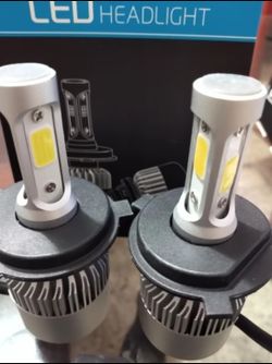 2pcs Car/Auto LED 8000LM 6500K*6 Months Warranty*Headlight Bulbs Low, High, Fog, Daytime, Luces Led, 9005, 9006, 9012, H1, H3, H7, H11, H4, 9007, H13