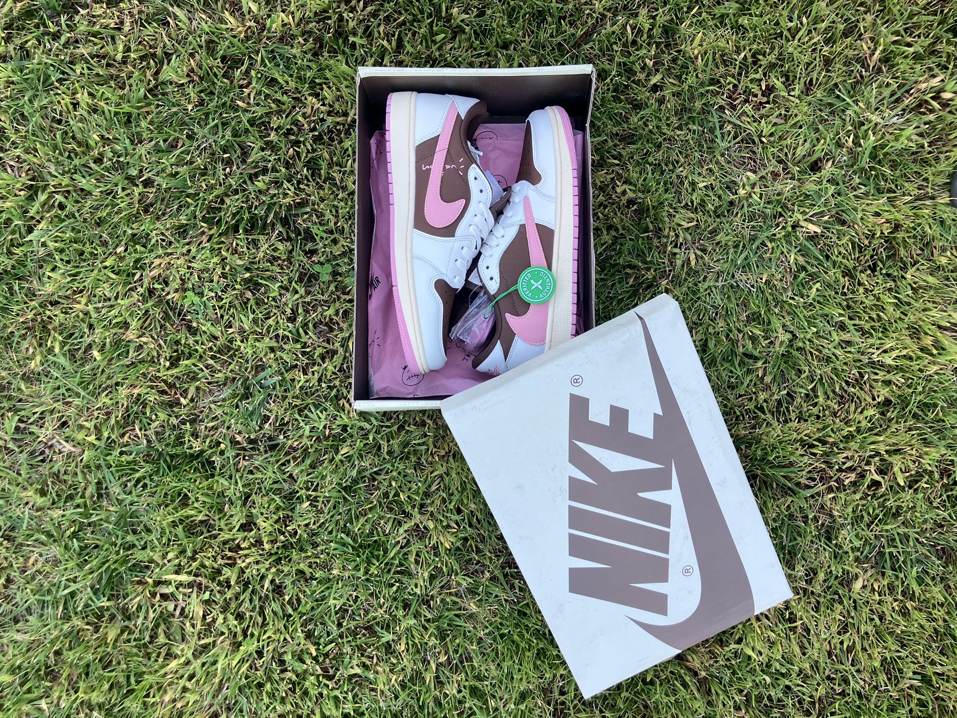 BRAND NEW Travis Scott Jordan 1 Dark Pony High Quality R3P$ Men’s 10 Women’s 11.5