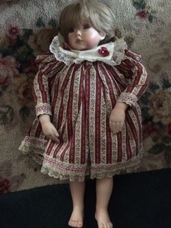 Antique porcelain doll