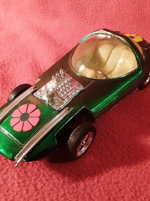 1968 Zee Toys Silhouette Plastic Custom Toy Car