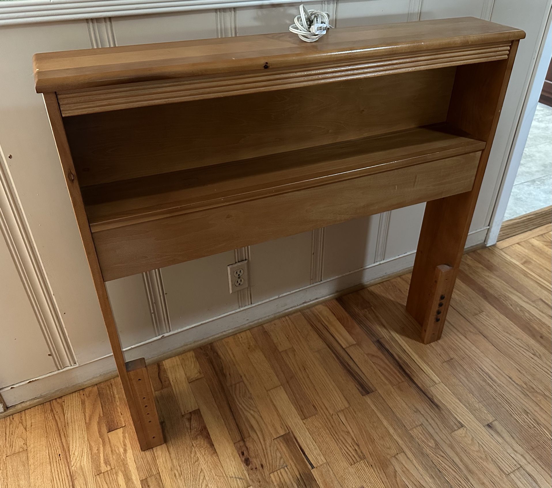 Twin Headboard With Light And Bed frame