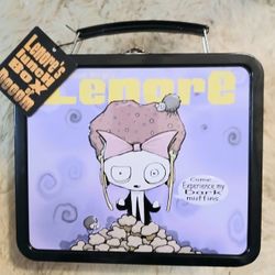 Roman Dirge LENORE Cute New NWT Tags Metal Lunch Box 2001 Invader Zim JHTM