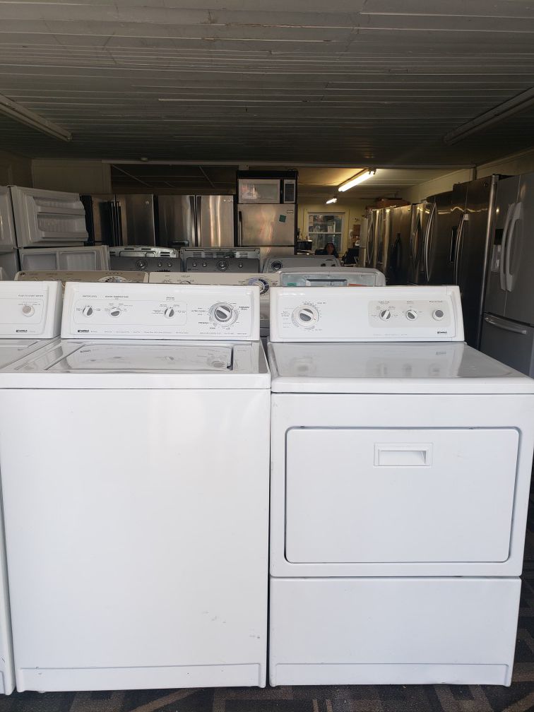 Kenmore heavy duty washer and dryer set