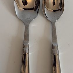 Oneida Serving Spoons. 18/8 Stainless Steel