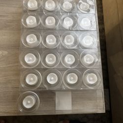 21x Candles w/ holders ($30)