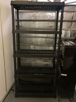 2 Shelves for 5x27 gallon totes