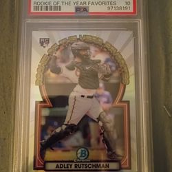 Adley rutshman rookie PSA 10