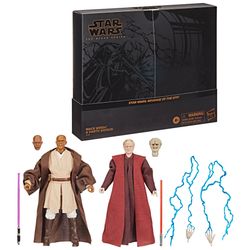 Star Wars The Black Series Mace Windu Vs. Darth Sidious 2 Pack