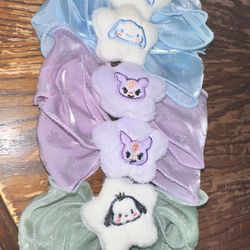 Hello Kitty And Friends Hair Clip Bows $2 Each 