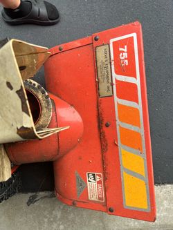 Simplicity 755 snow blower