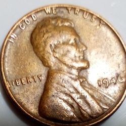 1946 Wheat Penny/ No Mint Mark