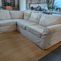 FREE Pottery Barn Comfort Deep Sectional 
