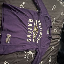 NFL RAVENS LONG SLEEVE M 10-12 Kids 