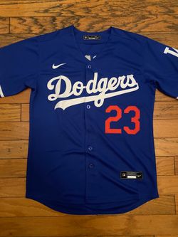 Blue Los Angeles dodgers Tucker World Series jersey