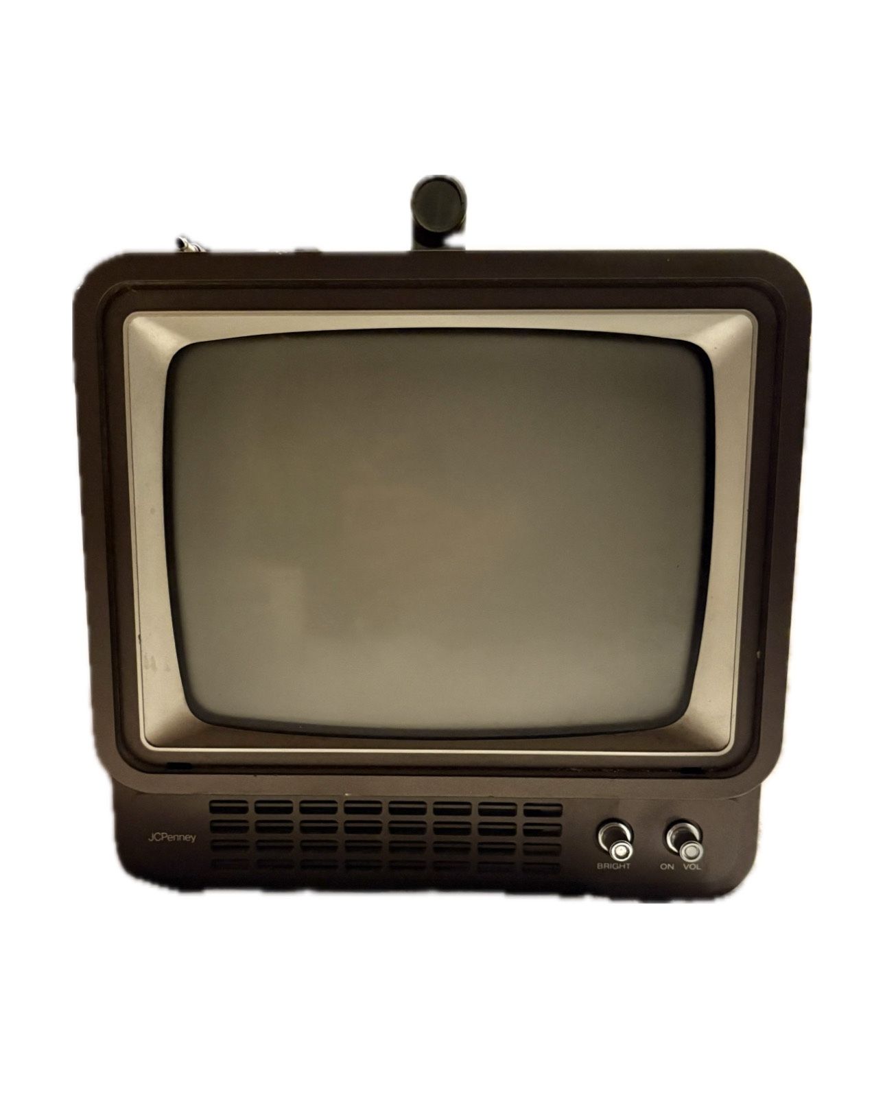 1982 vintage JCPenny 9” box TV (works)