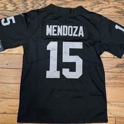Raiders Mendoza Black Jersey 