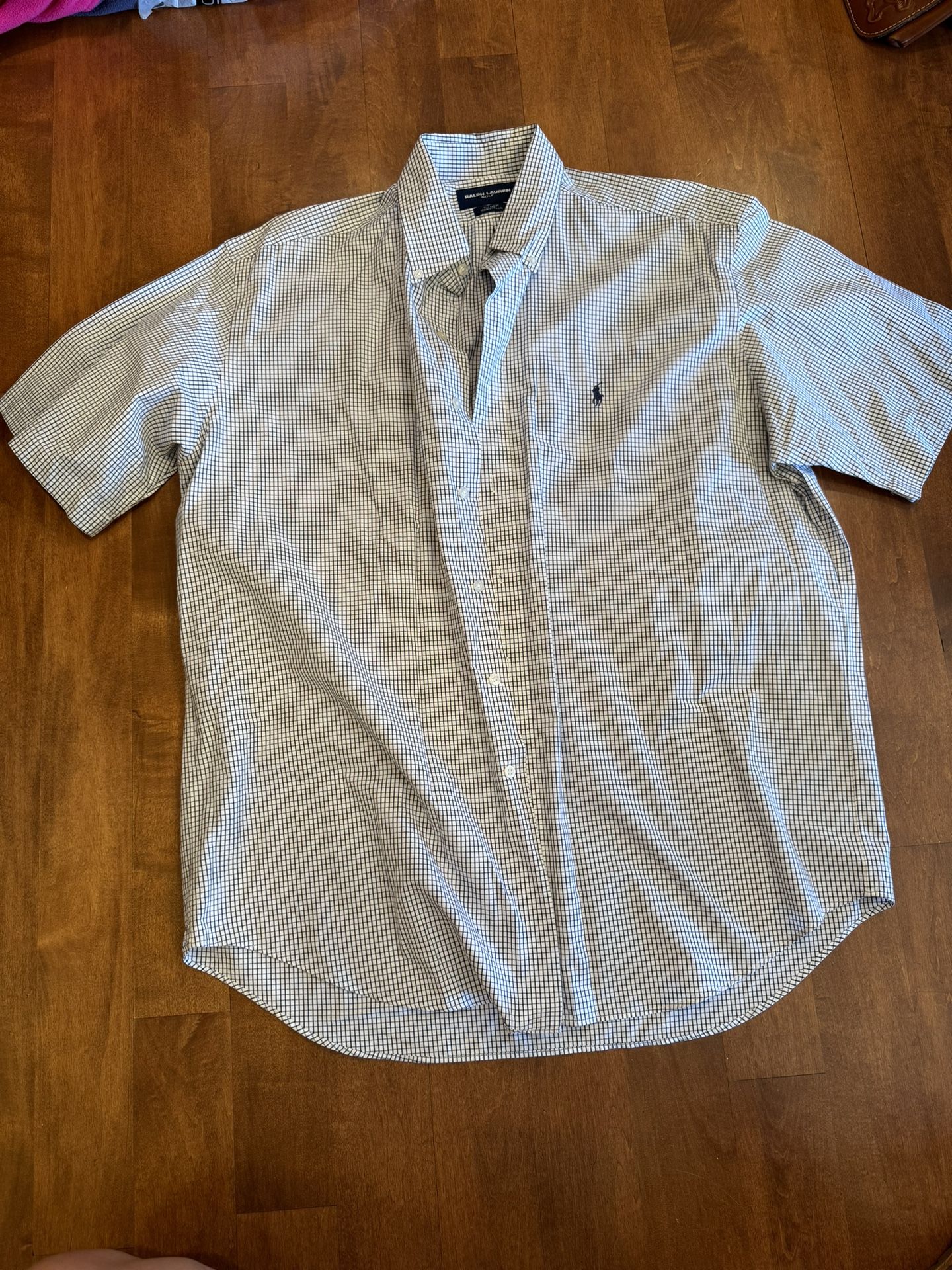 Men’s Ralph Lauren Short Sleeve Golf, Button-Down Shirt Shipping Available