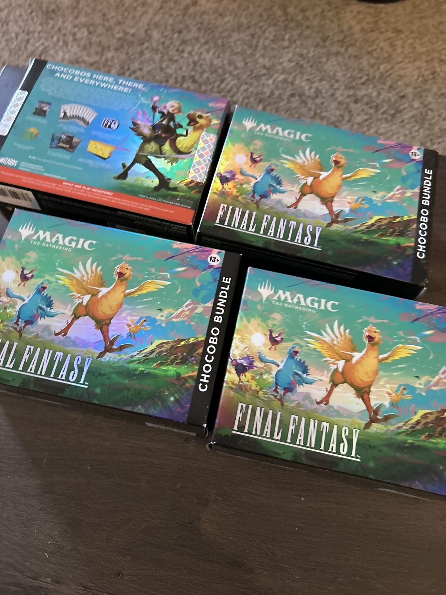 🔥NEW Magic The Gathering Final Fantasy Chocobo Bundle Box
