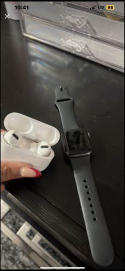 Apple Watch and AirPods 