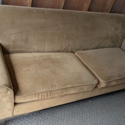 Couch, table and bedframe - free