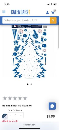LA Dodgers Christmas Countdown