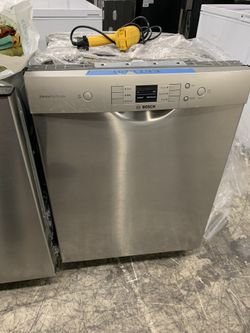 Bosch dishwasher in stainless steel new open box