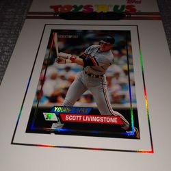 1993 Topps Master Photo. Scott Livingstone