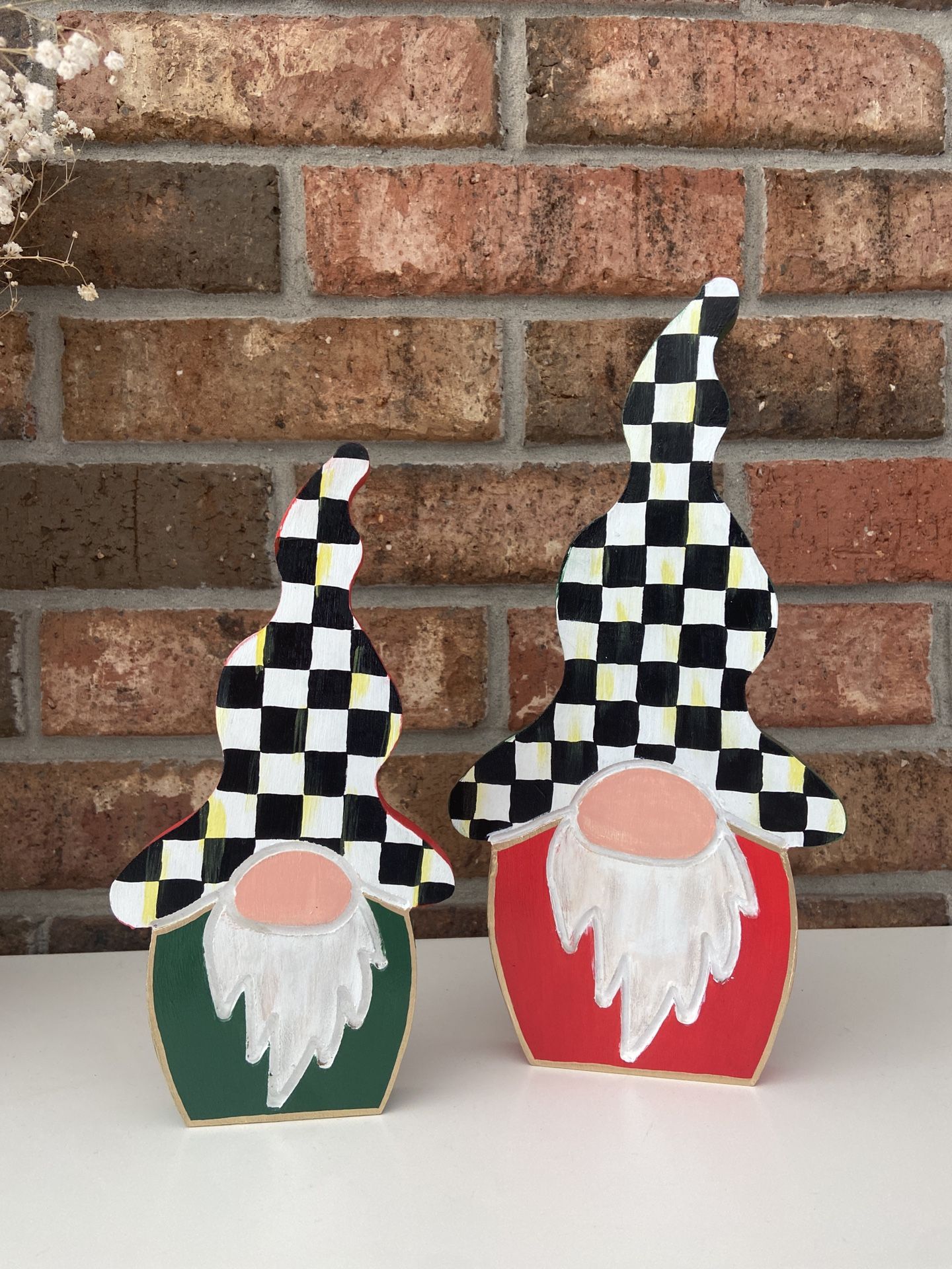 Mackenzie Childs Inspired Gnome Set