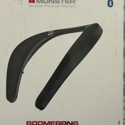 Monster Boomerang Bluetooth Speaker 