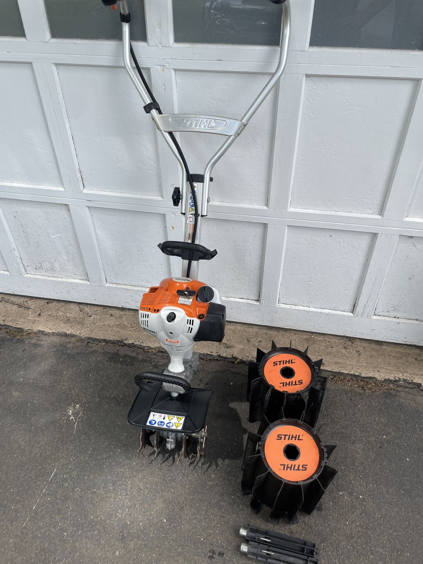 STIHL MM 56 C-E 9 in. 27 cc Cultivator/Tiller/Power Broom