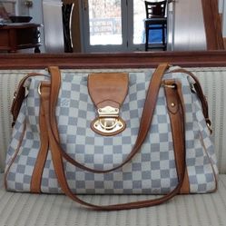 DAMIER AZUR STRESA GM SHOULDER BAG