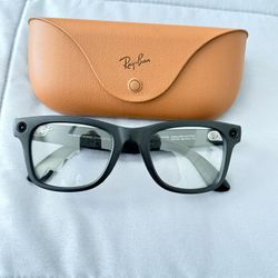 Black wayfarer Meta - Glasses 