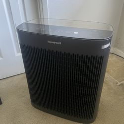 Honeywell - InSight HEPA Air Purifier, Extra-Large Rooms (500 sq.ft) - Black 