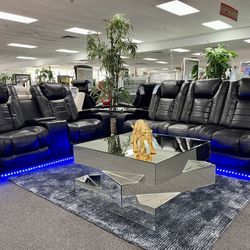 Power Sofa & Love Seat On Sale This Weekend only 