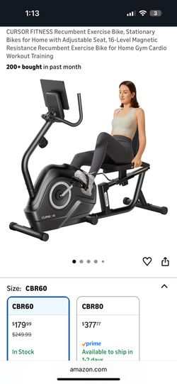 Recumbent Exercise Bike