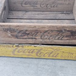 Antique Coca-Cola Crates